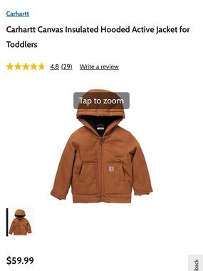 Carhartt Workwear Pocket Jacket - Rust Orange